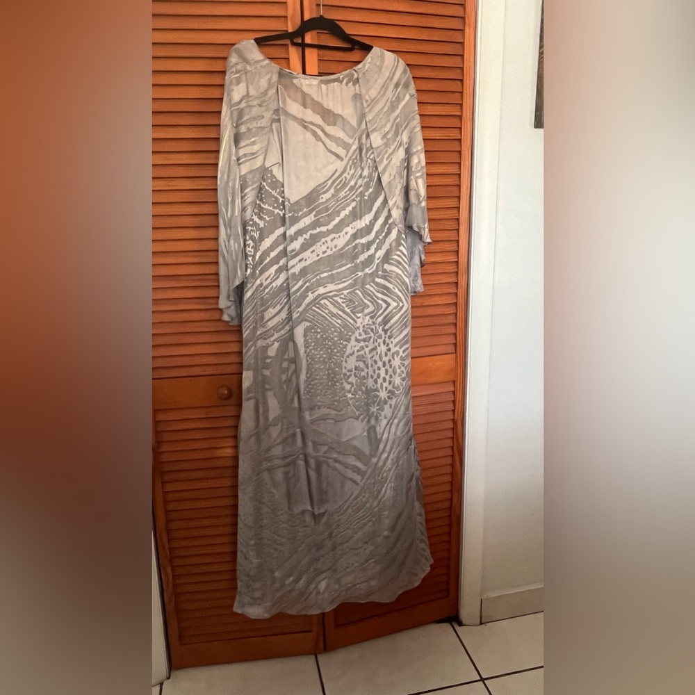 Gorgeous and elegant mother of the bride dress, custom made by RENE RUIZ.